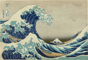 Hokusai's "The Great Wave off Kanagawa"