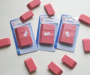 Erasers!