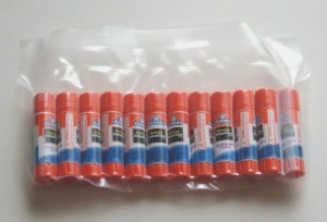 Glue sticks guaranteed to last 12 months or more.